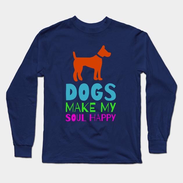 Dog Walkers, Doggie Daycare Workers, Pet Supply Store Owners Long Sleeve T-Shirt by Pine Hill Goods